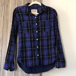 Mossimo flannel shirt size medium